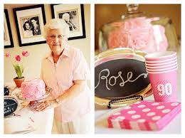 Sending a birthday wish to grandma? 90th Birthday Party Ideas Pear Tree Blog