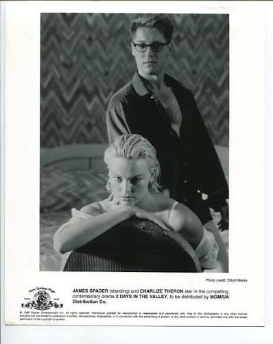 2 Days In The Valley-James Spader-Charlize Theron-8x10-B&W-Still:  Photograph | DTA Collectibles