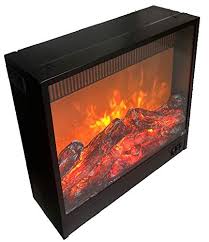 Advantages of our electric fireplaces: Imf W 301 04g Rva Decorative Electric Fireplace No Heat Matt Black 21x20 X7 Inches Lxhxd Rva Etronics P Ltd