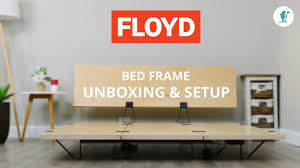 The floyd platform bed has an overall height of 30 (76 cm), and is manufactured with various widths that range between 45. Floyd Bed Frame Unboxing Setup Youtube