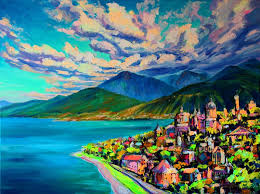 Ideal City Painting Acrylic Art Art