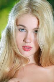 Blonde, women, forest, MetArt Magazine, trees, Genevieve, Genevieve Gandi,  Marianna Merkulova, HD phone wallpaper