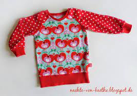 Probiert es einfach mal aus, für kinder braucht es ja sowieso nicht soviel stoff. Schnelles Raglanshirt Nahte Von Kathe