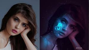 Black light tattoos or glow in the dark tattoos is a part of a new growing trend in the body art world. Tattoo Glow In The Dark Portrait Effect Photoshop Tutorial Youtube
