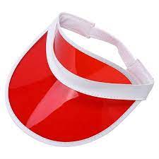 Red Retro Vintage Bachelorette Mens Womens Tennis Beach Etsy Visor Hats Visor Cap Visor