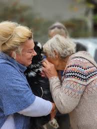 Foto's: 'Hartverskeurend' toe hond, eienaar ná ongeluk herenig word