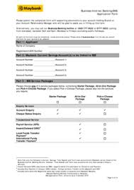 Preview of sample maybank credit card application. Fillable Online Bib Application Form Pdf Maybank Fax Email Print Pdffiller