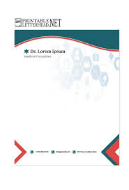 Are you searching for a free hospital letterhead template? 8 Free Doctor Letterhead Design Printable Letterhead