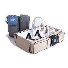 Babies Bloom Beige Baby Travel Bed Cot Baby Bassinet And Diaper Bag With Mosquito Net Babies Bloom Store Baby Gifts Baby Products Online India Baby Online Shopping Baby Care Products