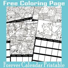 These are also great for advertising purposes when employed effectively, and brands can create their own. Forever Calendar Coloring Pages Printables 4 Mom