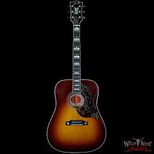 2018 Gibson Custom Shop Wildfirebird Hummingbird Quilt Maple Side Back Flame Maple Neck Wildfire Burst Gibson Custom Shop Guitar Acoustic Guitar