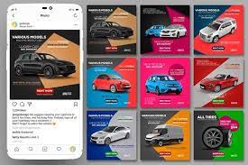 Instagram Posts Car Template Instagram Posts Instagram Design Social Media Design