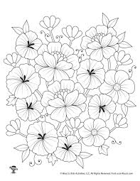 Hang around with this mischievous monkey blast off into outer space to explore new frontiers. Flowers To Color And Print Free Printable Flower Coloring Pages All Crafty Things