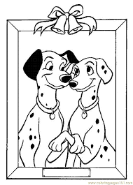 Dalmation Coloring Pages Coloring Home