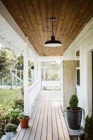 White Farmhouse Classic Barn Lights A Dream Come True Inspiration Front Porch Lighting Porch Lighting Barn Lighting