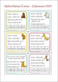 Klasse mathematik in der grundschule | orell füssli: Zahlenratsel Karten Zahl Gesucht Rechnen Im Zahlenraum 1000 Kostenlose Mathematik Arbeitsblatter Fur Die Math Problems For Kids Math Free Math Worksheets