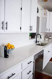 White Kitchen With Black Pulls Home Decor Kitchen White Kitchen Design Kitchen Design