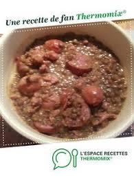 Saucisses Lentilles Recette Saucisse Lentille Idee Recette Thermomix Recette