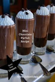 Mini Chocolate Pudding Parfait Dessert Recipe Liz Bushong
