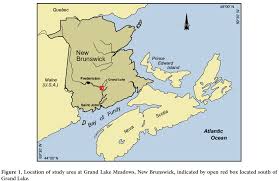 Granville ferry is a village in the canadian province of nova scotia, located in annapolis county. View Of Late Wisconsinan And Holocene Development Of Grand Lake Meadows Area And Southern Reaches Of The Saint John River Valley New Brunswick Canada Atlantic Geology
