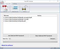 However, technical support is not provided along with the free software. Download Free Pdf Unlocker 1 0 0