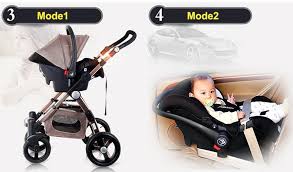 Baby Stroller 3 In 1 With Car Safety Seat Baby Carriage Prams European T A Y Online Store Baby Strollers Stroller Baby Carriage