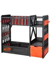 Maybe you would like to learn more about one of these? Amazon Com Nerf Elite Blaster Rack Storage For Up To Six Blasters Including Shelving And Drawers Accessories Orange And Black Amazon Exclusive Toys Games