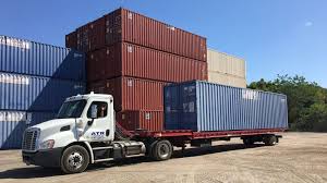 The most common shipping container. How A Shipping Container Is Loaded Unloaded American Trailer Rentals