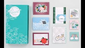 Mega greetings 4 stamp set. Craft With Heart Card Subscription Youtube