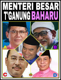 ตรัง กา นู) önceden hecelenmiş trengganu veya tringganu, bir saltanat ve kurucu devlet federal malezya. Bn Terengganu Tumbang Jika Calonkan Dato Jai Sebagai Menteri Besar
