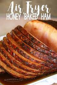 Did You Know You Can Make A Delicious Holiday Ham Without Ever Turning On The Oven Check Ou Air Fryer Dinner Recipes Air Fryer Recipes Healthy Honey Baked Ham