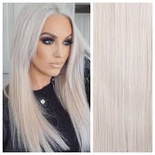 Black, brown, gold, red, gray, pink, white, blue, purple. Icy Blonde Clip In Hair Extensions 26 Double Weft 200g Remy Human Hair Weave Cool Blonde Miss Icy Blonde Hair Blonde Hair Extensions Clip In Hair Extensions