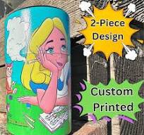 Amazon.com: Stash Jar with custom printed Cartoon Design ...