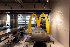 Inside a mcdonald's the public place where i chose to i have not sat in a mcdonald's for many years, since i rarely eat that type of fast food and when i do i tend. Mcdonald S Restaurant Interior Design Is Part Of Rebranding Strategy