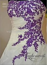 Purple And White Wedding Dresses Purple Wedding Dress Wedding Dress Organza Bridal Gowns Online