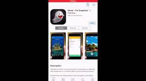 برنامج ينزل الصور و الفيديو من الاستديو للسناب شات للايفون Ghost Youtube