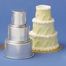 Check spelling or type a new query. Round Cake Pan 3 Piece Tier Set