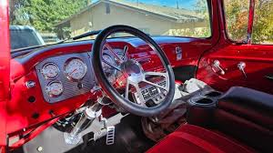 Image result for Flame Red 1955 GMC