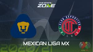 Pumas vs toluca 2020 en vivo. 2020 21 Mexican Liga Mx Pumas Unam Vs Toluca Preview Prediction The Stats Zone