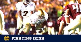 He was drafted by the cleveland browns 21st overall in the 2003 nfl draft. Jeff Faine 03 Football To Speak At Spring Monogram Jacket Ceremony Notre Dame Fighting Irish Official Athletics Website