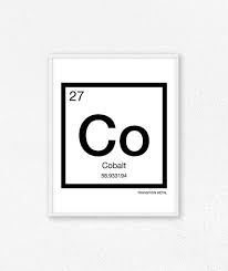 27 Cobalt Periodic Table Element Periodic Table Of Periodic Chart Periodic Table Element Table
