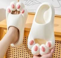 Cat Claw and Bear Paw Casual Anti-Slip EVA Slippers ...