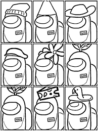 ★celebrate mother's day, father's day, christmas, valentines, new years learn how to draw a cute unicorn skin that was inspired by among us game characters easy, step by step drawing lesson tutorial. Among Us Coloring Pages Free Printable Coloring Pages For Kids