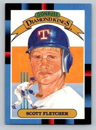 Scott Fletcher Baseball Texas Rangers Sports Trading Cards & Accessories  for sale