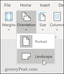 That means if you want to change the layout on page 4, scroll to the beginning and click there. How To Make One Page Landscape In Microsoft Word