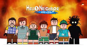 On this page you have such an opportunity! Hello Neighbor Hide And Seek Drawing Lego Minifigures Lego Hello Neighbour Youtube