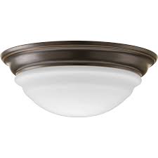 Modern ceiling lamp light brown ring with remote control, suitable for living room, bedroom, kitchen, study. Led Flush Mount From The Led Flush Mount Collection By Progress Canada P2300 2030k9