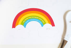 You can't go wrong with gift cards. Printable Rainbow Valentine S Day Cards Project Nursery