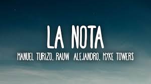 Without even saying a word we understand each other we both know what's next and take advantage that we already know us let's put of our part to. Manuel Turizo X Rauw Alejandro X Myke Towers La Nota Letra Lyrics Chords Chordify