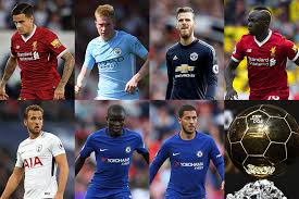 Premier League Clubs Top Ballon D Or Nominees